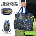 thumbnail image 2 of Garden Tool Bag,Pioneer Flower Floral Print Pattern Garden Tool Organizer,Garden Gifts,Waterproof Multi-Pocket Garden Tool Storage 11.8x5.5x11.4 Inch(Tools NOT Included), 2 of 6