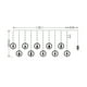 thumbnail image 3 of Luces De Cadena De Navidad Led Diseño De Alce De Papá Noel Lámparas De Cadena De 3 Metros Para Decoración De Navidad sonducket  HA037938-00, 3 of 6