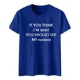 thumbnail image 4 of OSOLU Solid Color Women Sarcastic T-Shirt Tee Tops With Funny Sayings Novelty Graphic Tees For Women Comfort Dailywear, 4 of 5