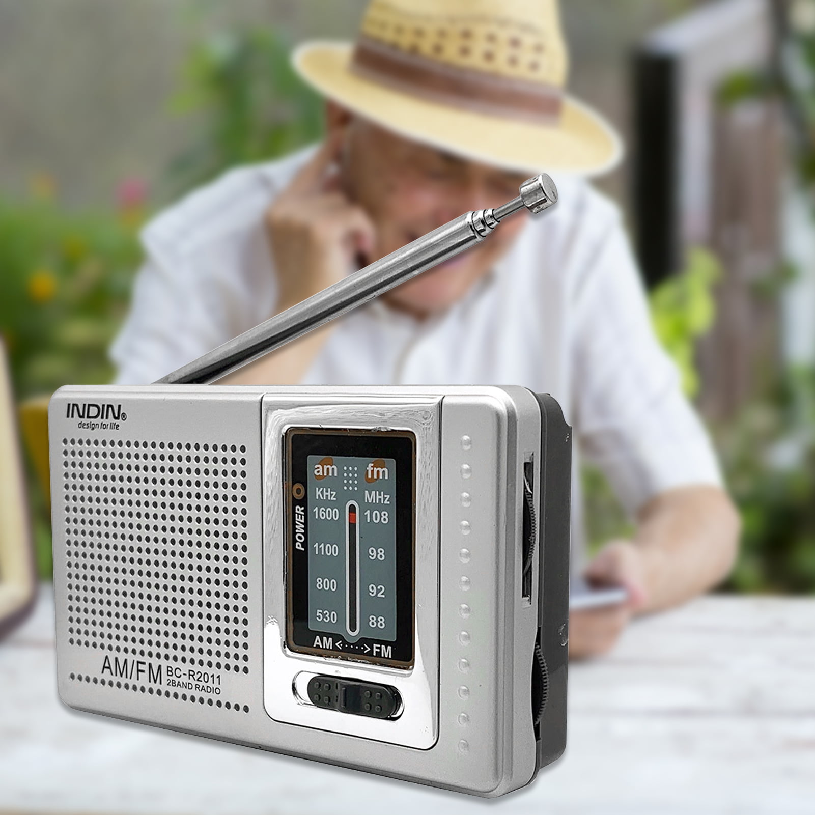 Radio/Lecteur senior simple sur batterie - Tous Ergo
