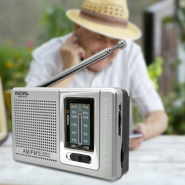 Cheers.US Portable Shortwave Radio FM Transistor Radio with Best Reception  Battery Powered,for Gift,Elder,Home Receiver Telescopic Antenna Great  Reception Easy Radi 