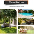 thumbnail image 6 of FDW Outdoor Canopy with 4 Sidewall for Patio Outdoor (10'x13', Grey), 6 of 7