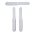 thumbnail image 3 of Porte-insertions de Remplacement à Ressort pour Rouleau de Toilette de Salle de Bain, Blanc, 3 Pcs, 3 of 9