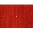thumbnail image 1 of Ahgly Company Machine Washable Indoor Rectangle Contemporary Neon Red Area Rugs, 7' x 10', 1 of 7