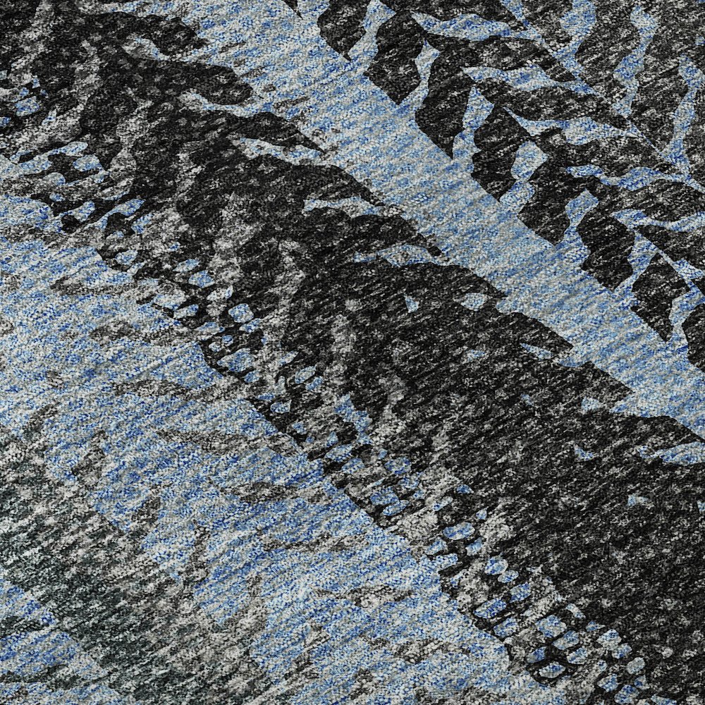Dalyn Rugs Premium Machine Washable Mayfield AMF693 Blue 1'8" x 2'6" Rug