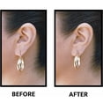 thumbnail image 3 of Lobe Wonder 120 Pendientes Parches de Soporte para Pendientes Grandes Soporte Autoadhesivo - 2 Pack Lobe Wonder lw-2pack, 3 of 3