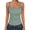 12_Light Green, variant on ANRABESS Tank Top for Women Summer 2026 Double Lined Sleeveless Square Neck Basic Tight Workout Tees Shirts White X-Small
