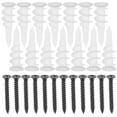 thumbnail image 4 of 100 Ensembles d'Ancrages Muraux et Vis pour Cloison Sèche Noir Cylindrique Robuste, 4 of 9