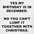 thumbnail image 3 of CafePress - Christmas Birthday T Shirt - Light Classic Kids Graphic, Short Sleeve T-Shirt, Sizes XS-XL, 3 of 4