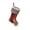 Chaussettes Marron Fleur A, variante sur Bas de Noël avec Grandes Poignets en Peluche Chaussettes à Carreaux Sac Cadeau pour Arbre de Noël Décoration Maison Bonne Année 2021