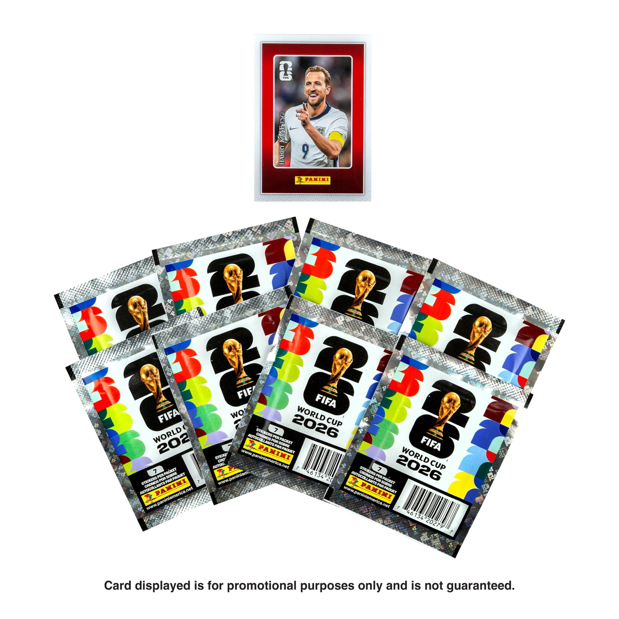 26 Panini FIFA World Cup Soccer Trading Cards Hanger Box