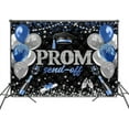 thumbnail image 2 of Prom Send Off 2026 Graduation Backdrop Red and Black Class of 2026 Prom Background Party Decorations Congrats Grad Banner Photo Booth Props, 2 of 4