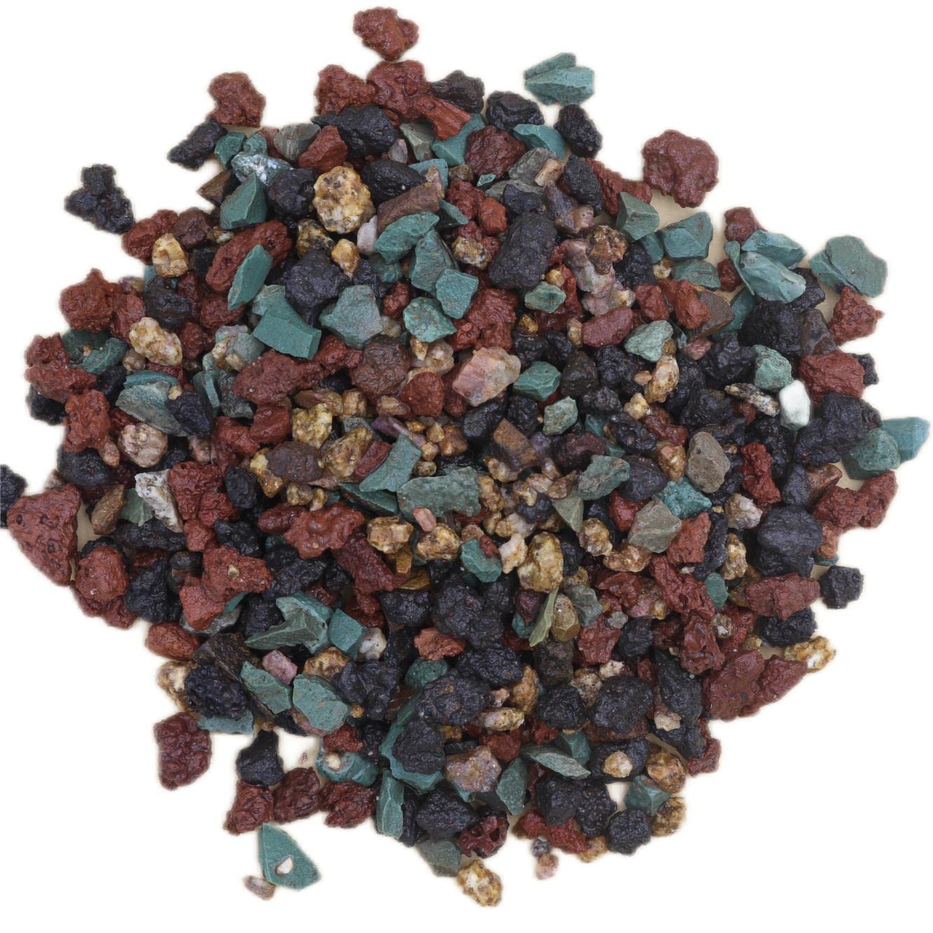 SZGULAIKE 2.2LB Mix Horticultural Lava Rock PebblesDecorative