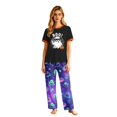 thumbnail image 3 of Halloween Family Matching Pajamas Sets, Short Sleeve Top and Shorts Set Matching Sleepwear, Spooky Pumpkin Casual Home Pjs Loungewear, Holiday Party Daily Relaxation Nightwear for Family, 3 of 7