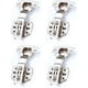 thumbnail image 1 of Bisagra de puerta de gabinete de 4 piezas, bisagras de puerta de armario de cocina, bisagras con amortiguador hidráulico, bisagra acolchada de cierre automático para gabinetes, 1 of 5