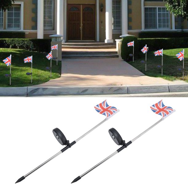 Lámpara De Jardín Solar, Luz Solar De Luz Blanca 2 PCS Para Patio Trasero Para Patio Para Patio Para Jardín Para Césped