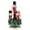 Green, variant on Wooden Nutcracker Soldier Figure Wind Up Christmas Music Box Nutcracker Music Box for Gift Home Decor Ornaments