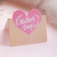 thumbnail image 5 of 100Pcs Mother's Day Heart Greeting Cards Foldable Love Heart Greeting Cards - 7cm x 9cm, 5 of 6