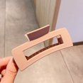 thumbnail image 1 of Pinza cuadrada para el pelo, pinza para el pelo, pinza para la parte posterior de la cabeza, sencilla, elegante, grande, pinza para el pelo, pinza para el baño con forma de tiburón, 1 of 6