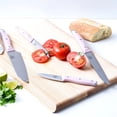 thumbnail image 4 of GreenLife Stainless Steel 13-Piece Knife Block Cutlery Set | Pink, 4 of 9