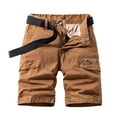 thumbnail image 1 of Birdeem Mens Shorts Mens Plus Size Cargo Shorts Multi-Pockets Relaxed Summer Beach Shorts Pants, 1 of 9