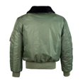 thumbnail image 3 of Chaqueta Bomber de invierno para hombre, uniforme militar americano de nailon de calidad, abrigo Vintage de aviador, 3 of 5