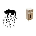 thumbnail image 1 of Reloj Colgante Silencioso Con Diseño De Gato Y Dispensador De Pañuelos Multiusos Para Sala De Estar, Comedor, Oficina, Escuela, Decoración Del Hogar., 1 of 8