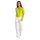 thumbnail image 5 of Blusa de un hombro Roman Fashion Juvenil 3872 Lima Verde Lima, 5 of 5