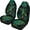 Frog Mandala, variant on XYZCANDO Ghost Print Car Seat Covers Polyester Easy to Install Car Front Seat Covers car Front Seats Interior, Anti-Slip Elastic Sedan SUV