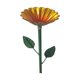 thumbnail image 4 of Baño de aves de alimentación de aves de hierro Gran capacidad de recarga fácil de limpiar accesorios de decoración de jardín de jardín para al aire Amarillo, 4 of 8