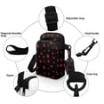 thumbnail image 5 of HELLHERO Adjustable Strap Crossbody Sling Bag for Outdoor Travel, Schnauzer Dog Pattern Design, 5 of 7