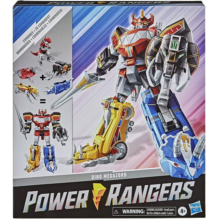 Power Rangers Mighty Morphin Megazord Megapack Action Figure (Includes 5  MMPR Dinozords!)
