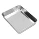 thumbnail image 3 of Bandeja para hornear de acero inoxidable, bandeja para hornear antiadherente, plana y profunda, caja de almacenamiento de alimentos con tapa, 3 of 8
