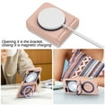 thumbnail image 6 of Decase for Samsung Galaxy Z Flip5 5G Compatible with MagSafe Case,Built-in Magnetic Ring Holder Stand,with Hinge Protector,Rugged Shockproof Anti-Scratch Slim Drop Proof Case Cover,Pink, 6 of 7