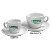 Rancilio Espresso Cup and Saucer Set of 6