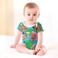 thumbnail image 4 of BUBBLE GUPPIES Baby Boy Girl Short Sleeve Rompers Bodysuit One Piece Jumpsuit Summer Outfit, 4 of 8