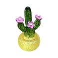 thumbnail image 2 of Mashaouyo Desktop Decor Cactus Car Center Console Decoration Transparent Resin Crafts Computer Home Decoration, 2 of 3
