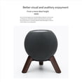 thumbnail image 3 of 2X Soporte de Madera Auténtica para Mini, Soporte de Madera, Trípode con de Metal, Soporte para Minialtavoz Home Pod, 3 of 5