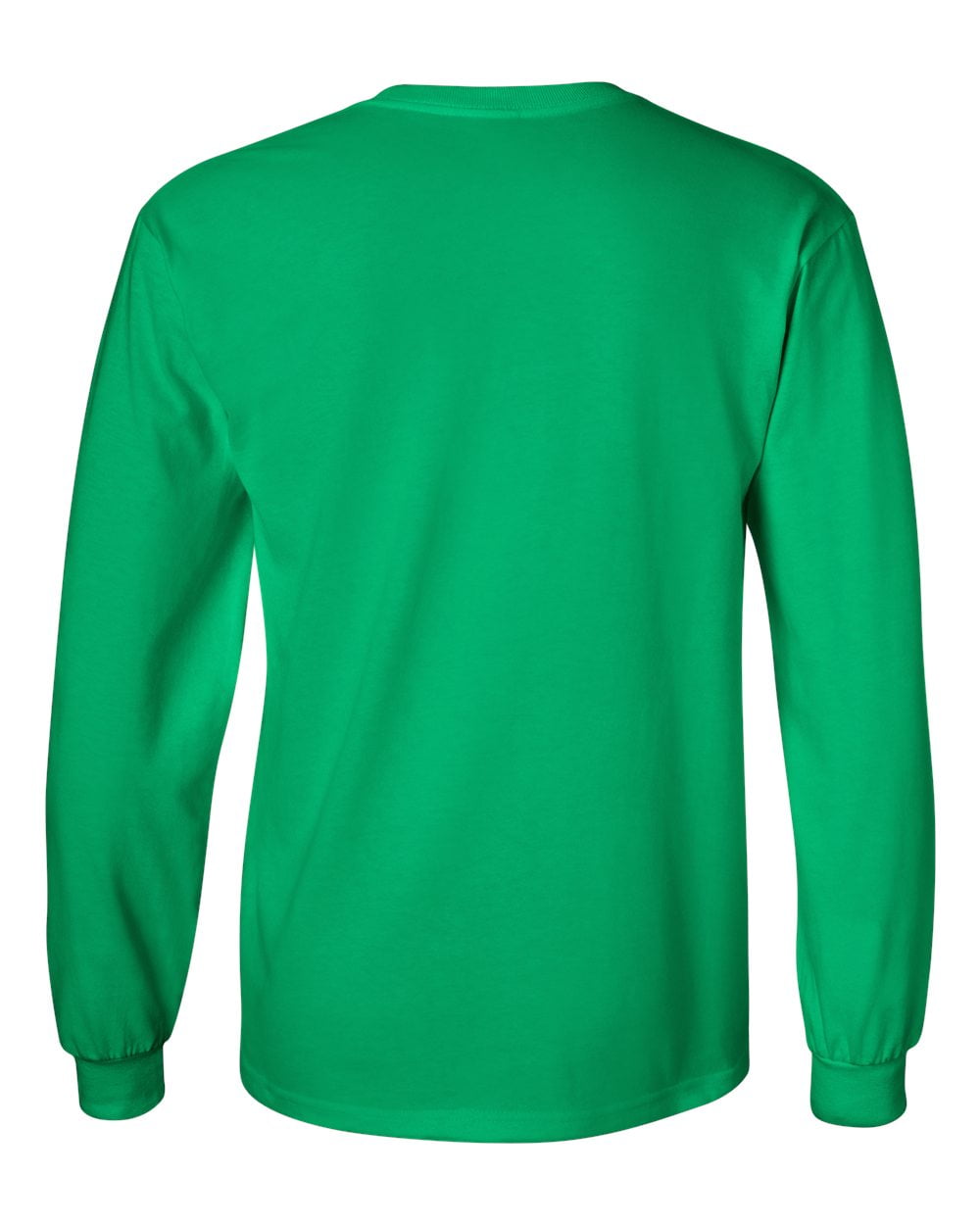 Gildan Mens Ultra Cotton Long Sleeve T-Shirt , 2XL, Irish Green 