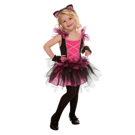Toddler Girls Pink Sweetie Cat Costume Kitty Tutu Dress 2T