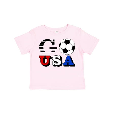 

Inktastic Go USA- Soccer Football Gift Toddler Boy or Toddler Girl T-Shirt