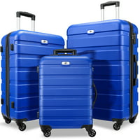 Deals on Suitour 20 x 24 x 28-In 3-Piece Luggage Sets w/Spinner Wheels