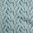 thumbnail image 1 of oneOone Cotton Silk Teal Blue Fabric Tropical Quilting Supplies Print Sewing Fabric By The Yard 42 Inch Wide-ME, 1 of 6