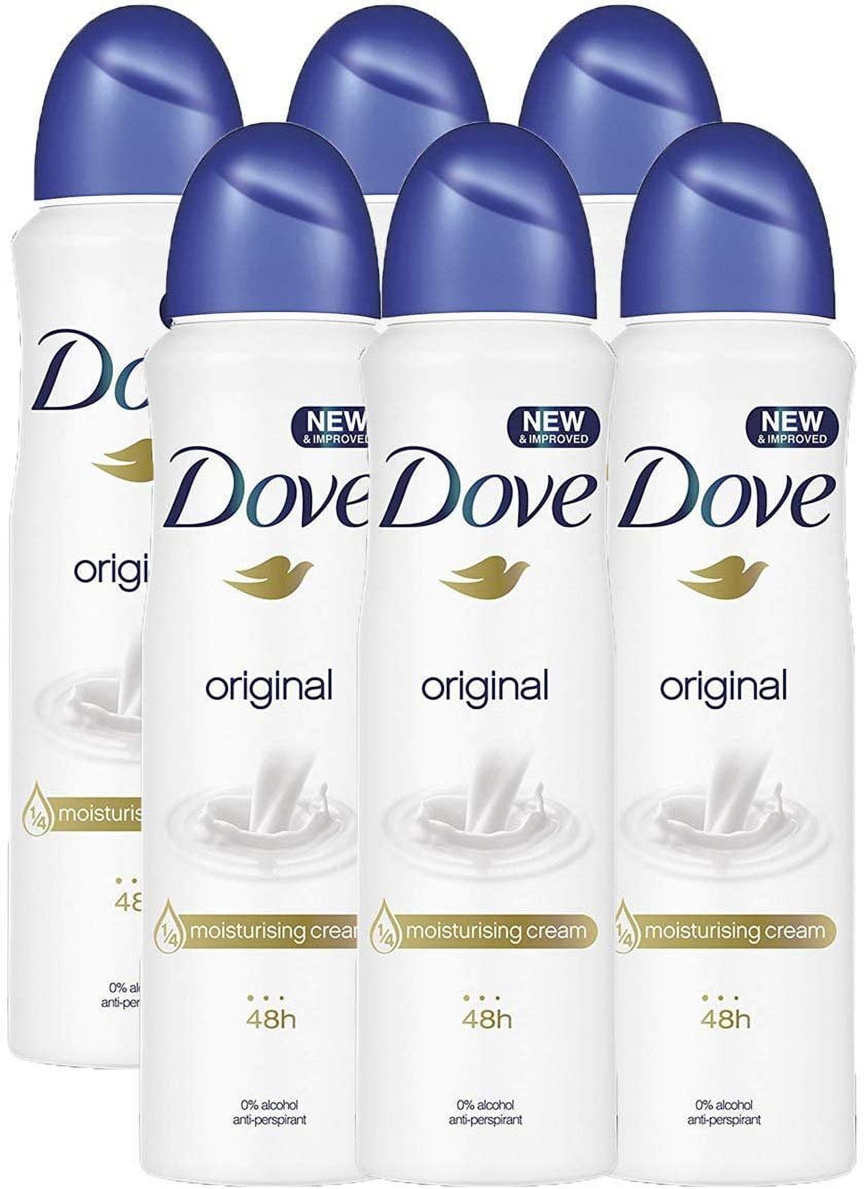 Dove Dry Spray Antiperspirant 48 Hours Original 6 Pack