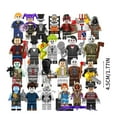 thumbnail image 3 of Horror Minifigure Building Block, Ghostface Jason Chucky Horror Action Figure Building Halloween Educational Toys Collection Gift Holiday 8PCS Set B, 3 of 12