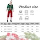 thumbnail image 3 of Disfraz de elfo navideño para niña, disfraz de Papá Noel verde para pareja, disfraz de Papá Noel para Navidad, vestido de fantasía para Año Nuevo, 3 of 5