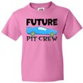 thumbnail image 3 of Inktastic Future Pit Crew Blue Race Car Youth T-Shirt, 3 of 5