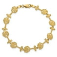 thumbnail image 4 of 14k Yellow Gold Palm Tree Bracelet, 4 of 7