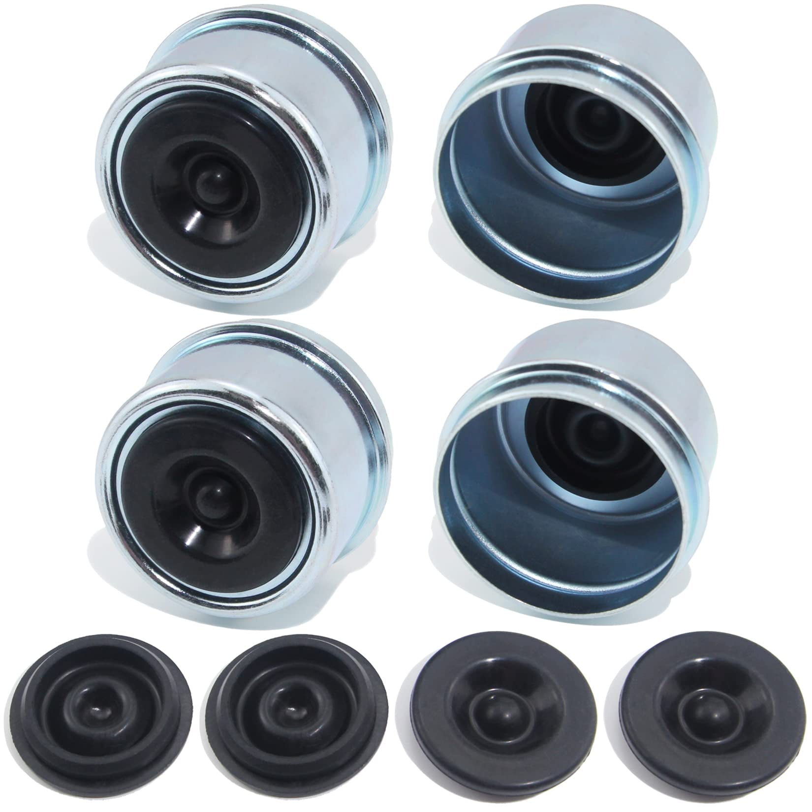 GREPSPUD 4pcs 1.98'' Trailer Hub Bearing Dust Caps, Trailer Axle Dust