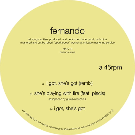 Fernando - I Got, She's Got - Music & Performance - Vinyl